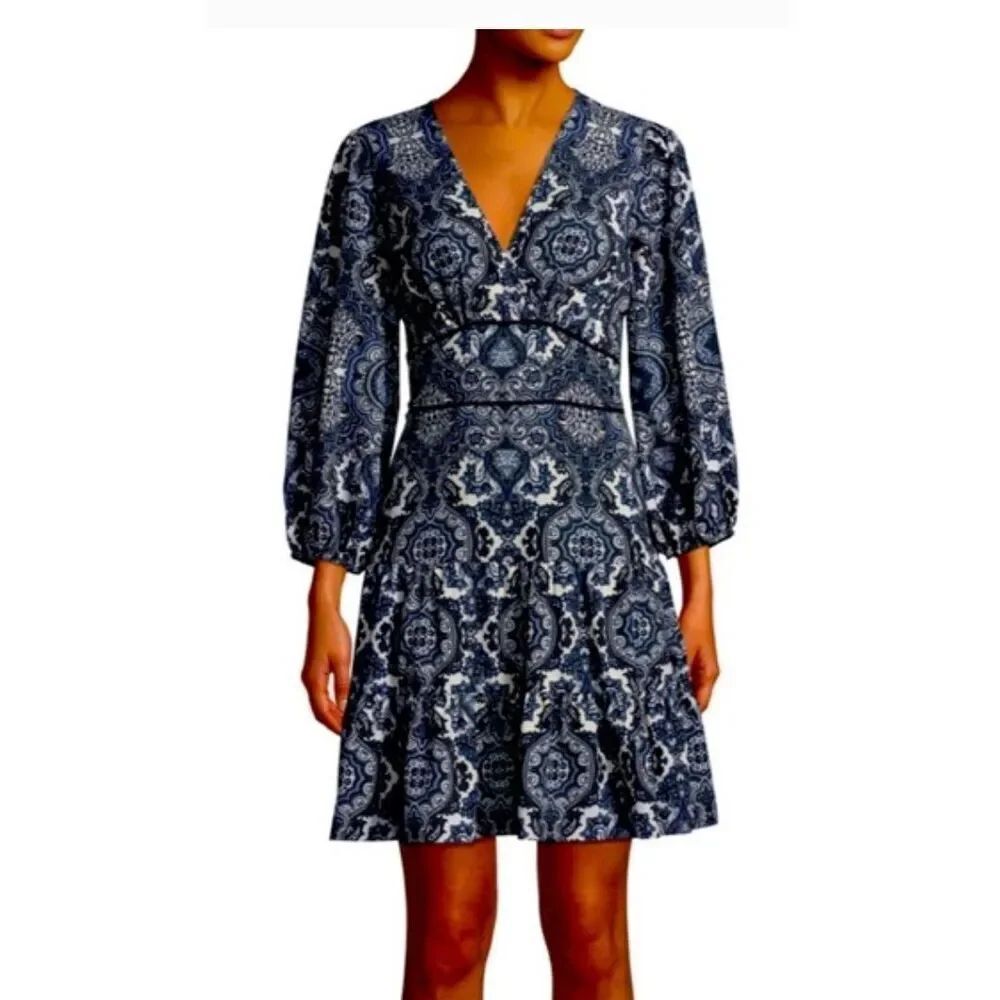 Shoshanna paisley print mini dress size 0